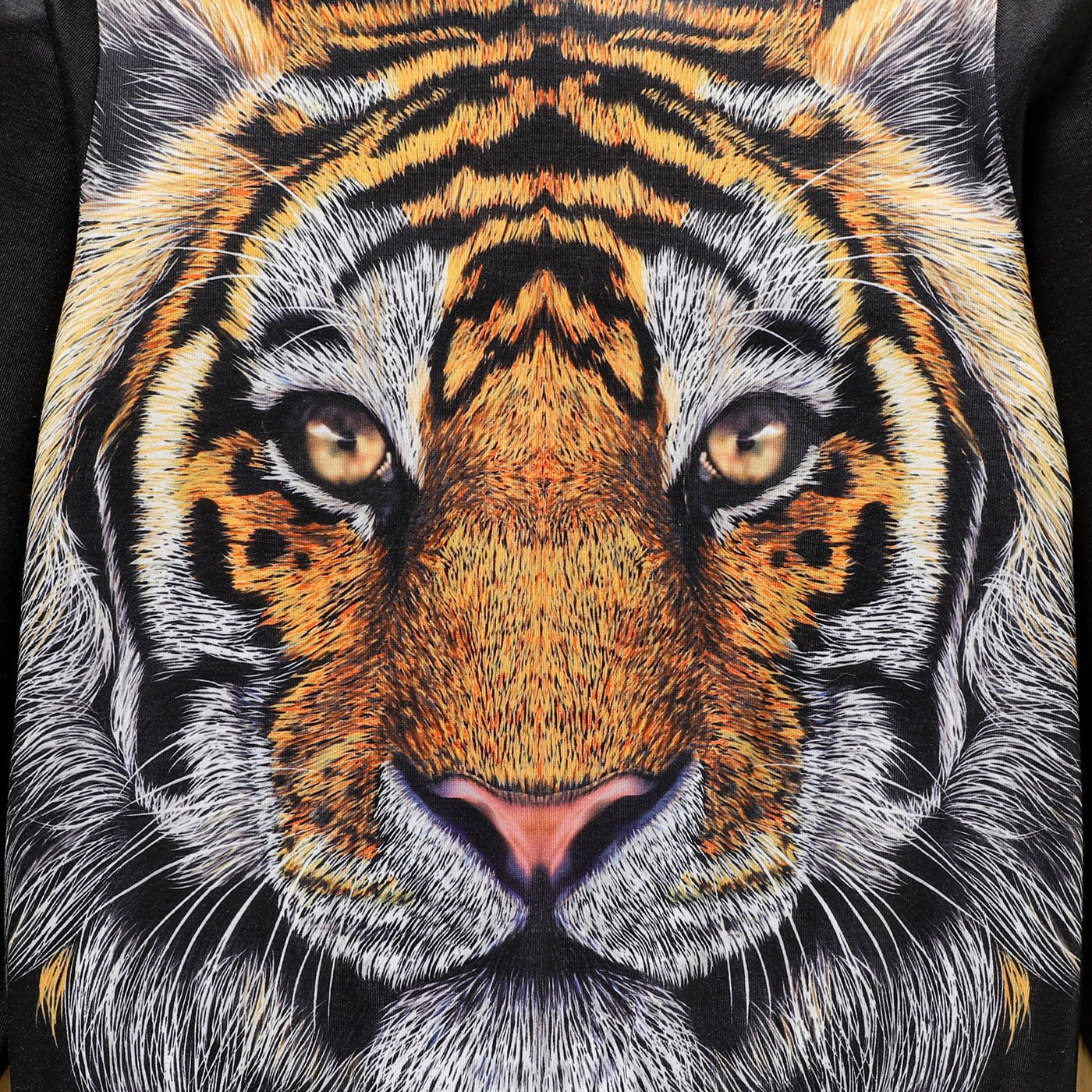 Hettegenser Tiger 6-11 år - Familie4Ever