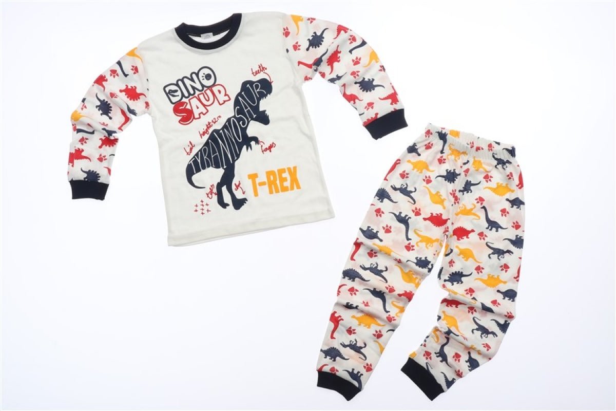 Sett - Pysjamas Dinosaur 7-9 år - Familie4Ever