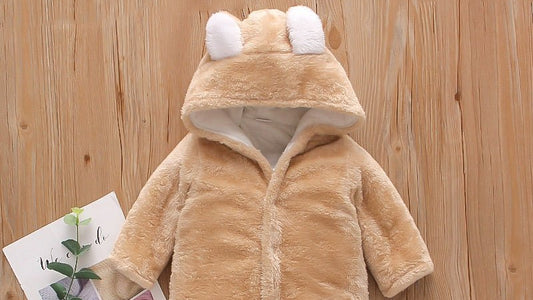 Vinter Babydress Bjørn - Familie4Ever